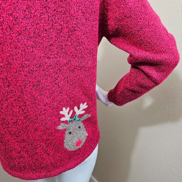NORTHERN ISLES Reindeer Ugly Christmas Sweater~Size S/P - Picture 7 of 11